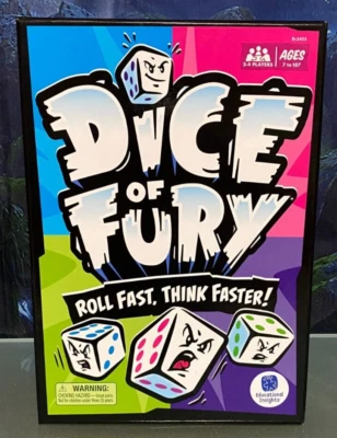 Juego de dados familiares Dice of Fury de ritmo rápido de Educational Insights Foto 1 de 3