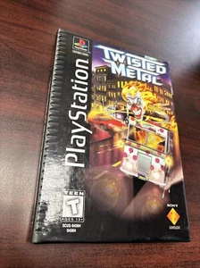 Twisted Metal Long Box PlayStation 1 PS1 Complete CIB !! BOX IN GREAT CONDITION! - Picture 1 of 6