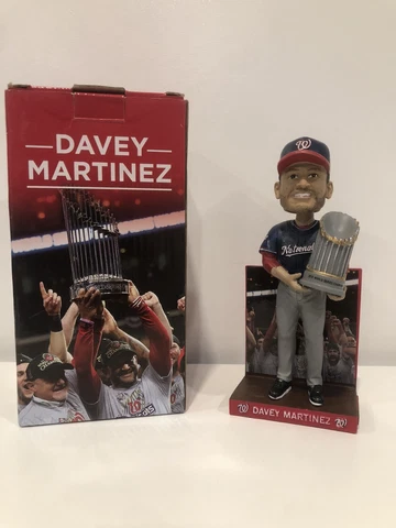 WASHINGTON NATIONALS - DAVEY MARTINEZ WORLD SERIES CHAMPS BOBBLEHEAD - 2021 SGA Cover