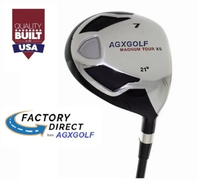 AGX DEMO/DISPLAY MENS XS 21° #7 FAIRWAY WOOD RH or LH GRAPHITE ALL SIZES & FLEX - Image 1 of 4