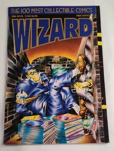 Vtg 1993 Wizard Comic Guide "100 Most Collected Comics"  1st Ed Spirit Cover VF  - Picture 1 of 2