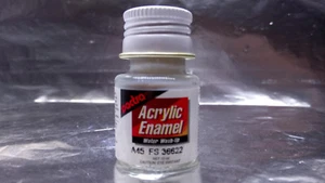 * Pactra Farbe A45 Camouflage Grau Acryl Emaille Wasser WashUp 10ml Flasche - Bild 1 von 1