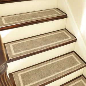 Soft Stair Treads Non-Slip Carpet Mat 28inX9in Indoor Stair Runners for Woode... - Picture 1 of 7