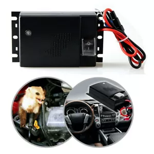 12V Ultrasonic Rat Rodent Deterrent Repeller For Car Truck Engine Compartment - Picture 1 of 8