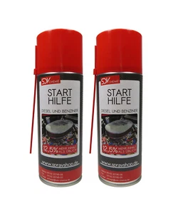 MOTORSTARTER 2x 450ml Starthilfespray Startpilot Starterspray Starthilfe-Spray - Bild 1 von 2