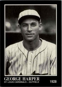 1991 Conlon Collection - The Sporting News - GEORGE HARPER 😎 Trading Card #246