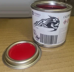 PINTURA PINZA DE FRENO STEMMA® PARA GUARDIAS PORSCHE ROJO ALTA TEMPERATURA 125ml BRILLO - Imagen 1 de 5