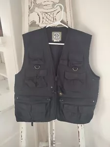 Uncle Milty Black Size M Fishing Hiking Vest - Picture 1 of 5