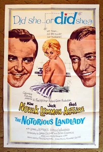 THE NOTORIOUS LANDLADY 1962 Kim Novak Jack Lemmon Fred Astaire - Bild 1 von 1