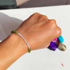 AAA Qualität Opal Peridot Perlen Armband Perlen Schmuck Geschenk für Sie - Bild 1 von 4