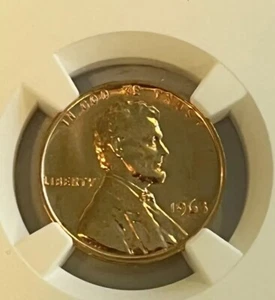 Lincoln 1963 1c Lincoln Memorial 1c ~ NGC PR68 RD ~ ¡Impresionante!! - Imagen 1 de 8