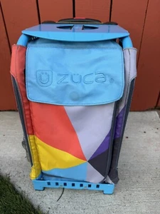 Zuca Steel Frame Heavy Duty Sport Bag ColorBlock Party - Blue Frame - Picture 1 of 13