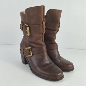Wittner Bobble Womens Buckle Strap Boots Size 36 BO01 - Picture 1 of 13