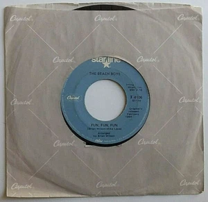 THE BEACH BOYS - Fun Fun Fun / Why Do Fools Fall In love - Vinyl 45rpm X-6106 - Imagen 1 de 3