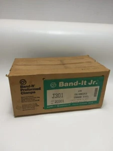 CAJA DE 100 ABRAZADERAS BAND-IT JR. J301 13/16 X 3/8 X 025 (NUEVO EN CAJA) - Imagen 1 de 5