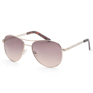 Guess Women's 61mm Gold Sunglasses GF0408-32F - Picture 1 of 2