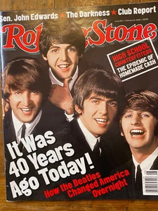 Rolling Stone #942 February 19 2004 The Beatles It Was 40 years Ago Today! - Picture 1 of 1