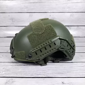 Airsoft Tactical Helmet Paintball Safety Green Adult One Size - Picture 1 of 13