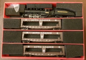 USA - EXKLUSIVITAET - PRR 0-6-0 + 3x50' AUTOLOADER - EP. II - GS - ANALOG - NEU - Bild 1 von 9