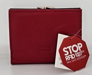 Mundi RFID LEDER Rot Geldbörse Portemonnaie Neu Mit Etikett - Bild 1 von 4