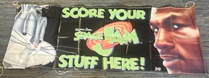 1996 Michael Jordan Space Jam McDonald's Vinyl Advertising Banner 116" x 45" - Picture 1 of 16