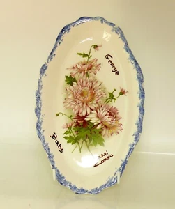 Corfu Wall Plaque Handmade Signed Painted Old Collectable Plate - Picture 1 of 3