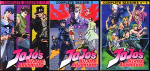 Jojo's Bizarre Adventure English Dubbed Episodes 1 - 190 Seasons 1-5 Anime DVDs - Picture 1 of 4