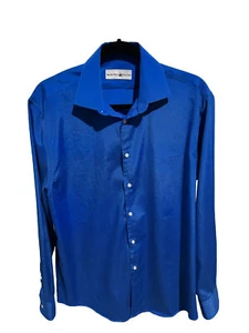 Beverly Hills polo club long sleeve size medium Royal blue - Picture 1 of 3