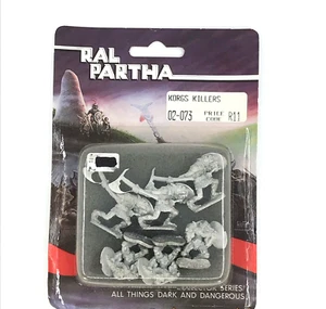 Ral Partha Korgs Killers - Sealed Blister Collectables Classic Miniatures C1667 - Bild 1 von 1