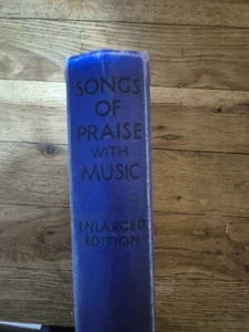 hb songs of praise oxford 1944 enlarged edition with music scores - Picture 1 of 4