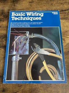 Vintage 1982 Basic Wiring Techniques Electrical Electrician Paperback Book - Picture 1 of 4