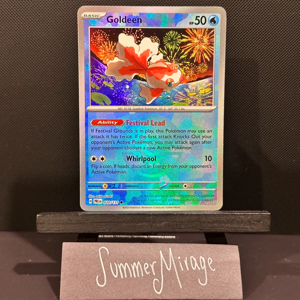 Goldeen (Poke Ball Pattern) - 020/131 - SV: Prismatic Evolutions (PRE) - Image 1 of 1