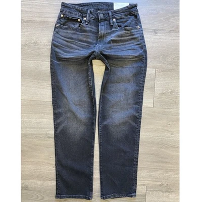 Jeans American Eagle Airflex para hombre 29x30 negros atléticos calce recto denim nuevos con etiquetas Foto 1 de 4