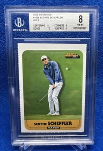 SCOTTIE SCHEFFLER 2022 Sports Illustrated for Kids BGS 8 NONE HIGHER MASTERS - Picture 1 of 5