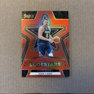 2024 Select Nikola Jokic Lodestars Red Prizm - Picture 1 of 2