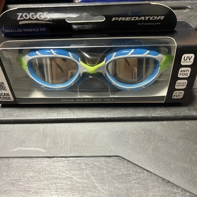 Zoggs Predator Smaller Profile Fit Swimming Goggles - - Image 1 of 4