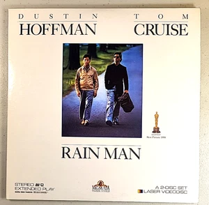 Rain Man (Laserdisc) *2 Laserdiscs LIKE NEW* Tom Cruise, Dustin Hoffman - Picture 1 of 5