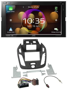 JVC DAB MP3 2DIN Bluetooth USB Autoradio für Ford Transit 2012-2018 Display Conn - Bild 1 von 10