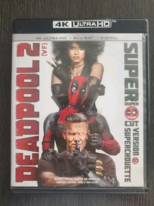 Deadpool 2 (2018) (4K, Blu-ray 3 Disc (Missing 1 Disc) Super Duper Cut Bilingual - Bild 1 von 4
