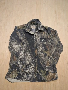 Camisa de franela camuflada Mossy Oak Lady Woodsman Explorer para mujer talla M algodón mediano - Imagen 1 de 11