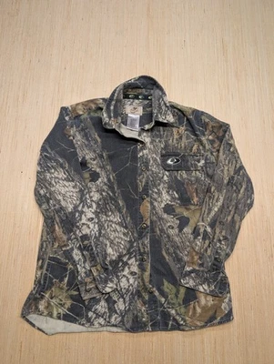 Camisa de franela camuflada Mossy Oak Lady Woodsman Explorer para mujer talla M algodón mediano Foto 1 de 4