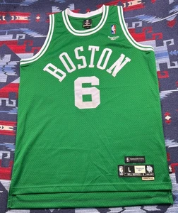 Reebok Boston Celtics Hardwood Classics Bill Russell Trikot #6 Vintage 1962-63 Gr. L - Bild 1 von 14