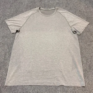 Lululemon Shirt Herren Extra Large Grau Tee Metal Vent Kurzarm Activewear - Bild 1 von 14