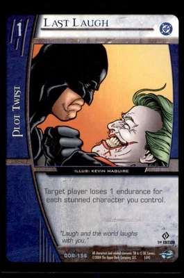 2004 U.D. VS System DC Origins 1st Edition Last Laugh #DOR-156 - Image 1 of 2
