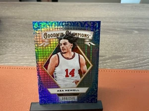 2025 Upper Deck Goodwin Champions - Asa Newell #14 Blue Checkers /249 (RC) - Picture 1 of 2