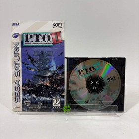 P.T.O. II (Sega Saturn, 1996) Disc Only