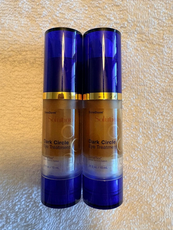 ** LOT OF 2** TESTERS DARK CIRCLE EYE TREATMENT SeneGence SeneDerm Authentic - Image 1 of 1