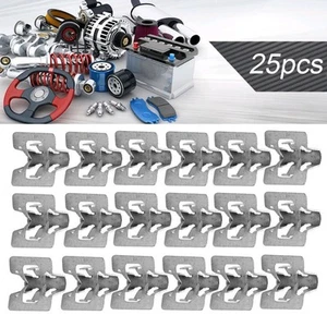 16662182 25Pcs Retainer Moulding Fastener Clips Brand New High Quality - Picture 1 of 12