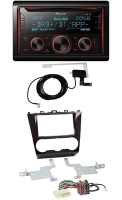 Pioneer 2DIN MP3 DAB USB CD Bluetooth Autoradio für Subaru Forester ab 2015 - Bild 1 von 4