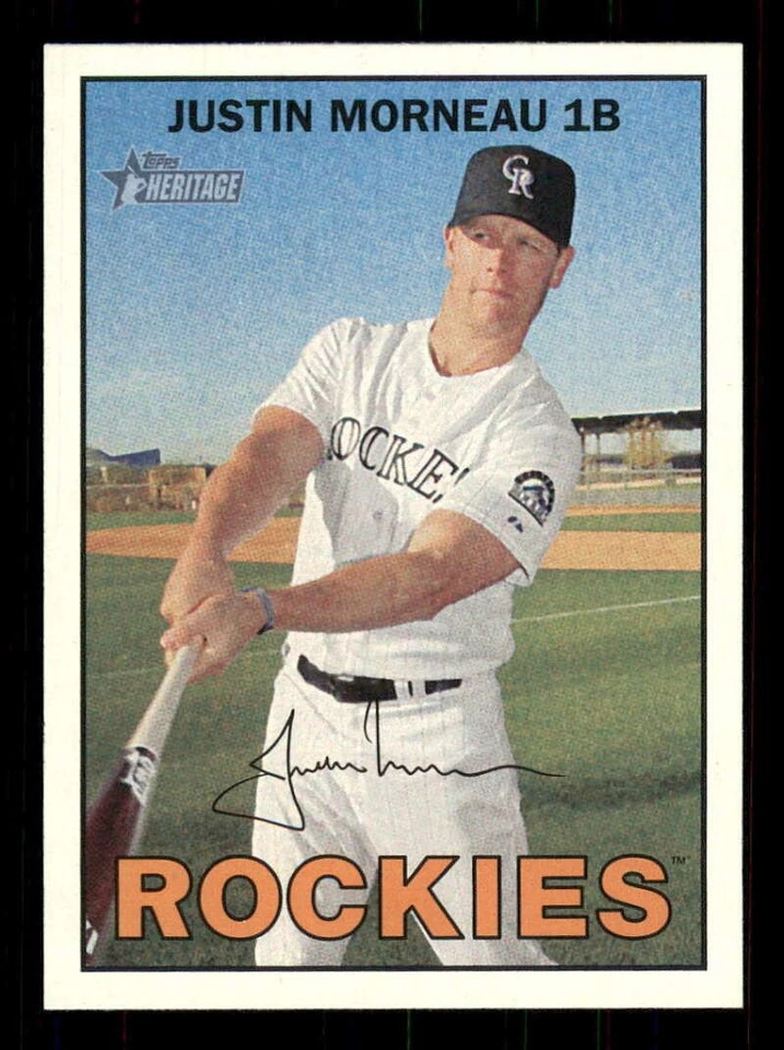 2016 Topps Heritage (база) No1-425, высокая No501-700 одиночные звезды/RC/HOF (на выбор) - Изображение 1 из 1